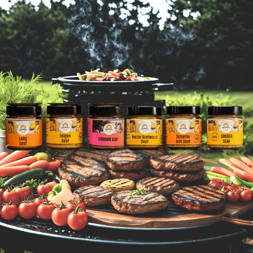 Sommer-Senf-Geschenk + Holzlöffel