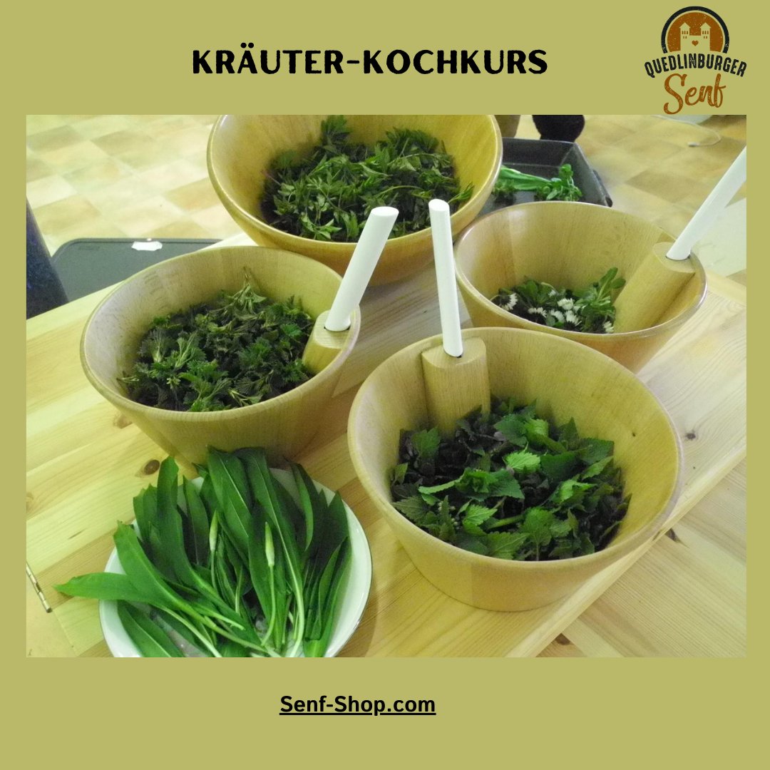 Buchung: Kochkurs mit Senf oder mit Kräutern - senf - shop.com