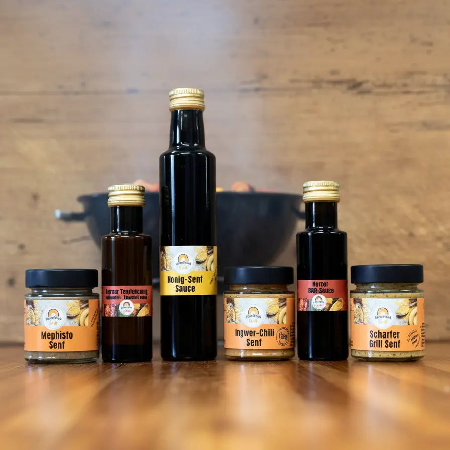 Grillzeit - Bundle Würzige Grillhelden - senf - shop.com