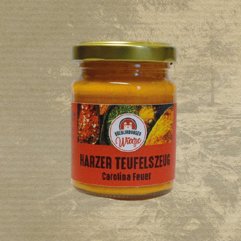 Harzer Teufelszeug Carolina Feuer - senf - shop.com