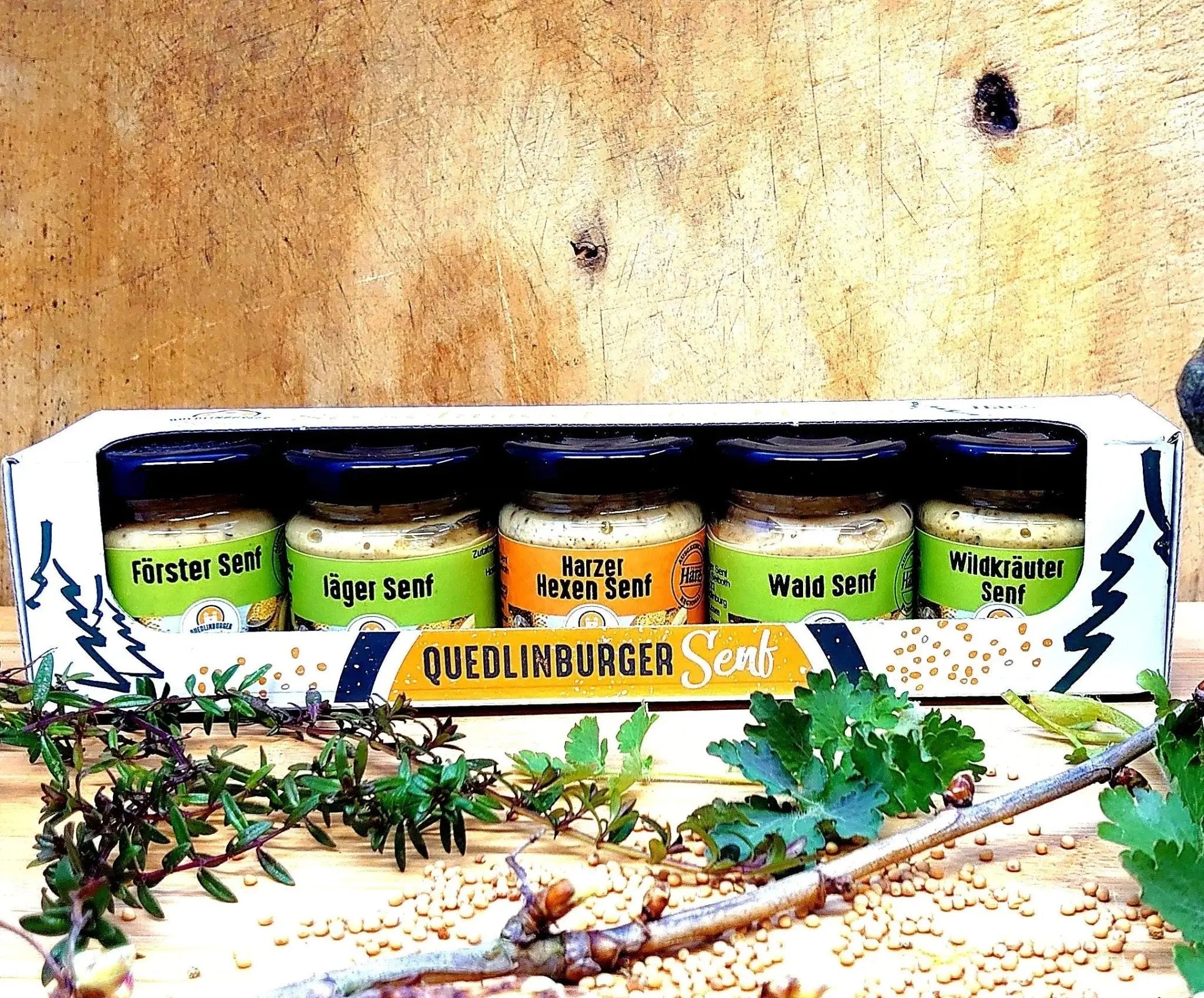 Harzer Waldwanderung - Probier - Senf - Set - senf - shop.com