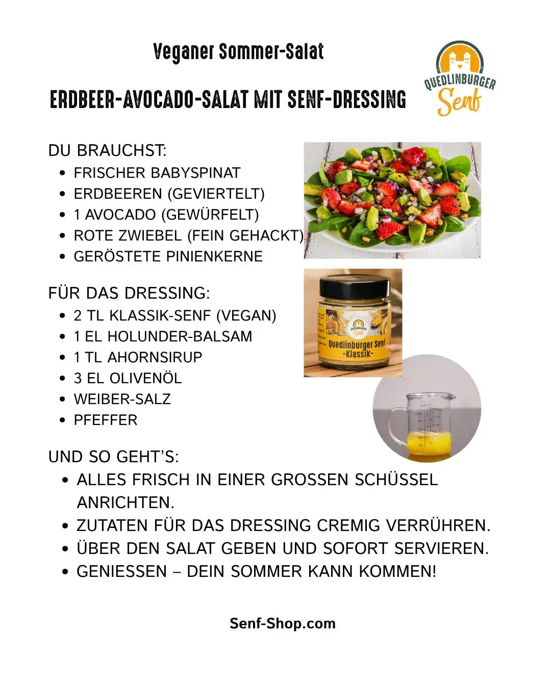 Quedlinburger Senf Klassik - senf - shop.com