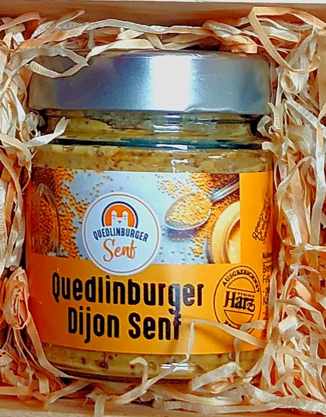 Dijon-Senf Geschenkset – feine Senf-Tradition in Holzkassette