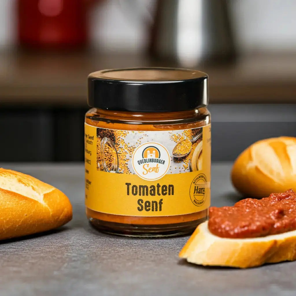 Tomaten - Senf – herzhaft, fruchtig & mediterran - senf - shop.com