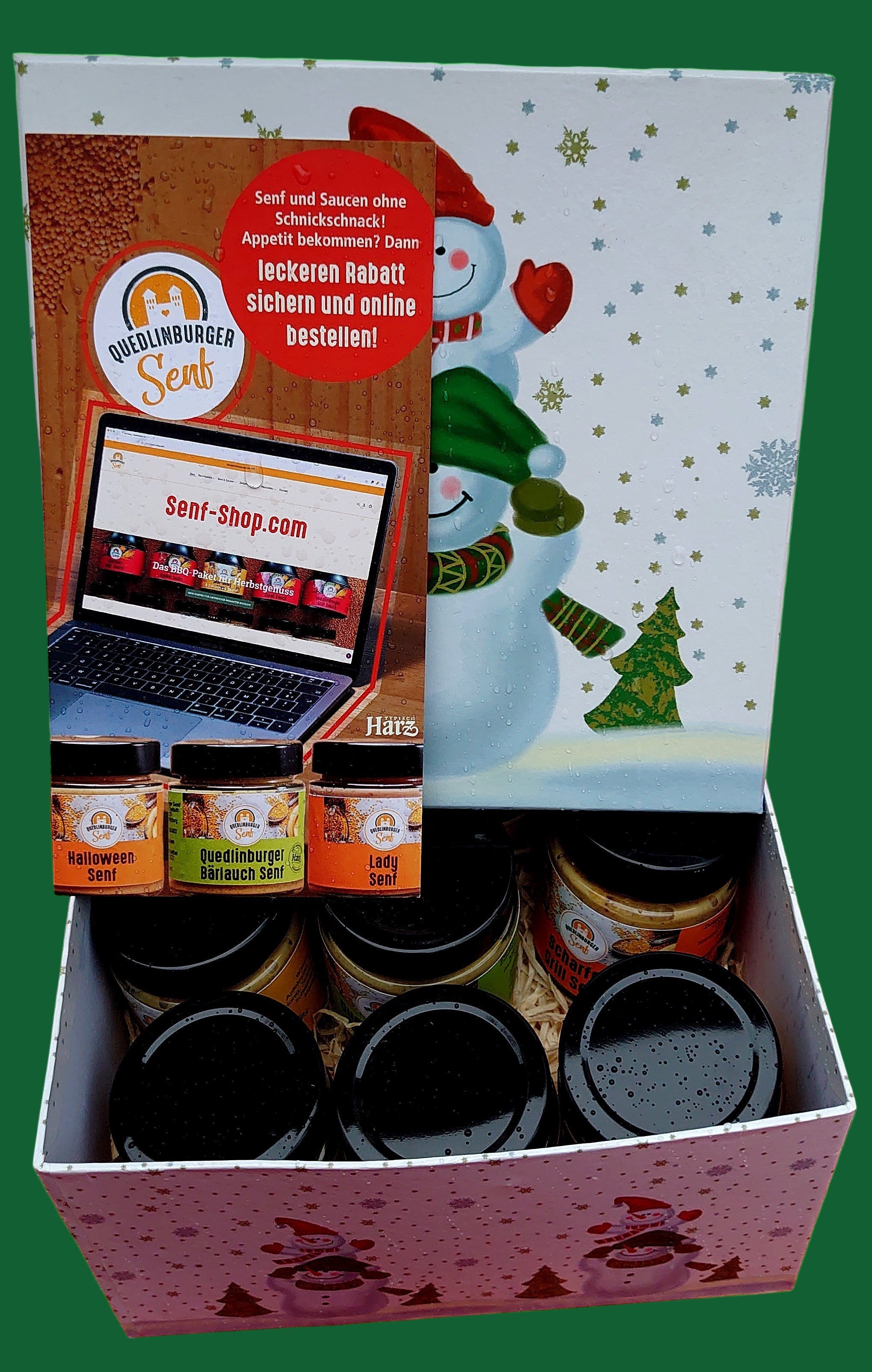 Weihnachts-Senf-Spezialitätenpaket senf-shop.com