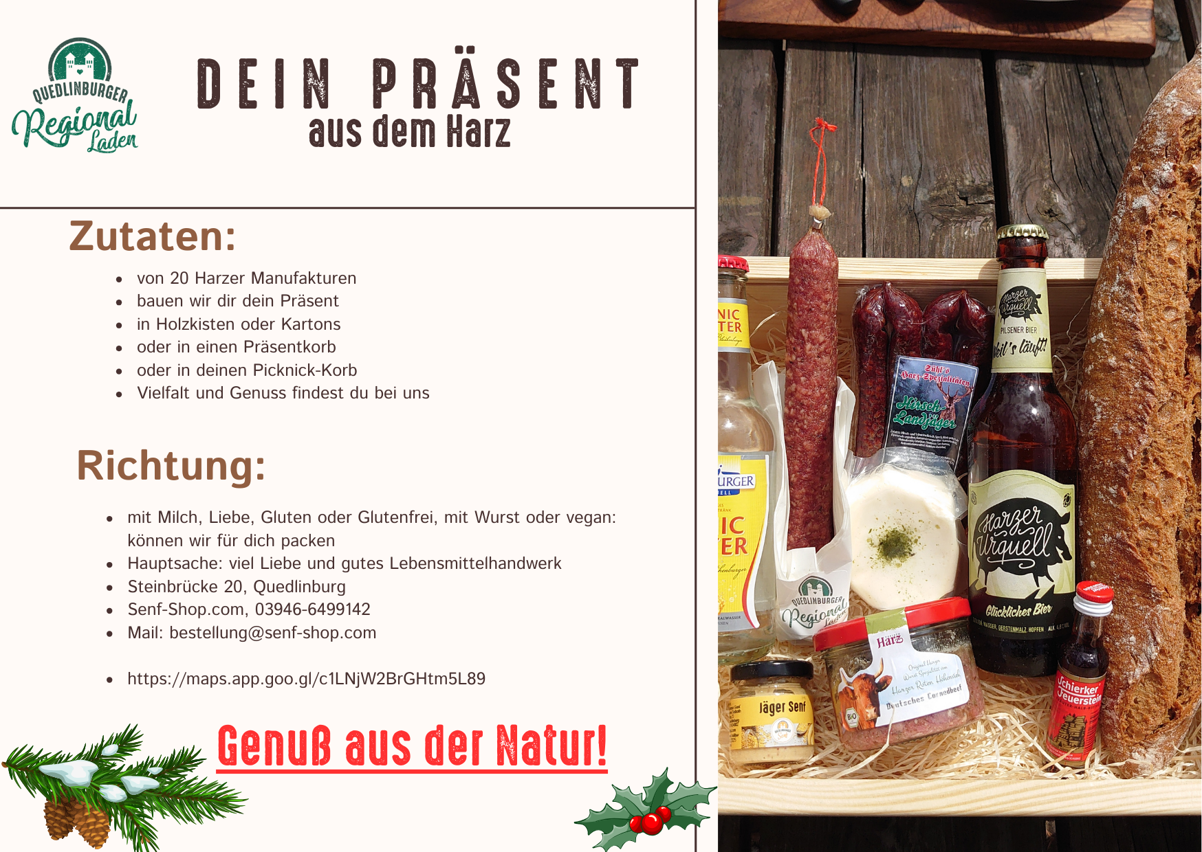 Unser Regionalladen präsentiert Harzer Geschmack