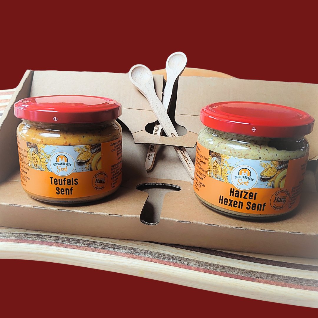 🔥 Hexen- & Teufels-Senf-Tablett – doppelt scharf, doppelt lecker!