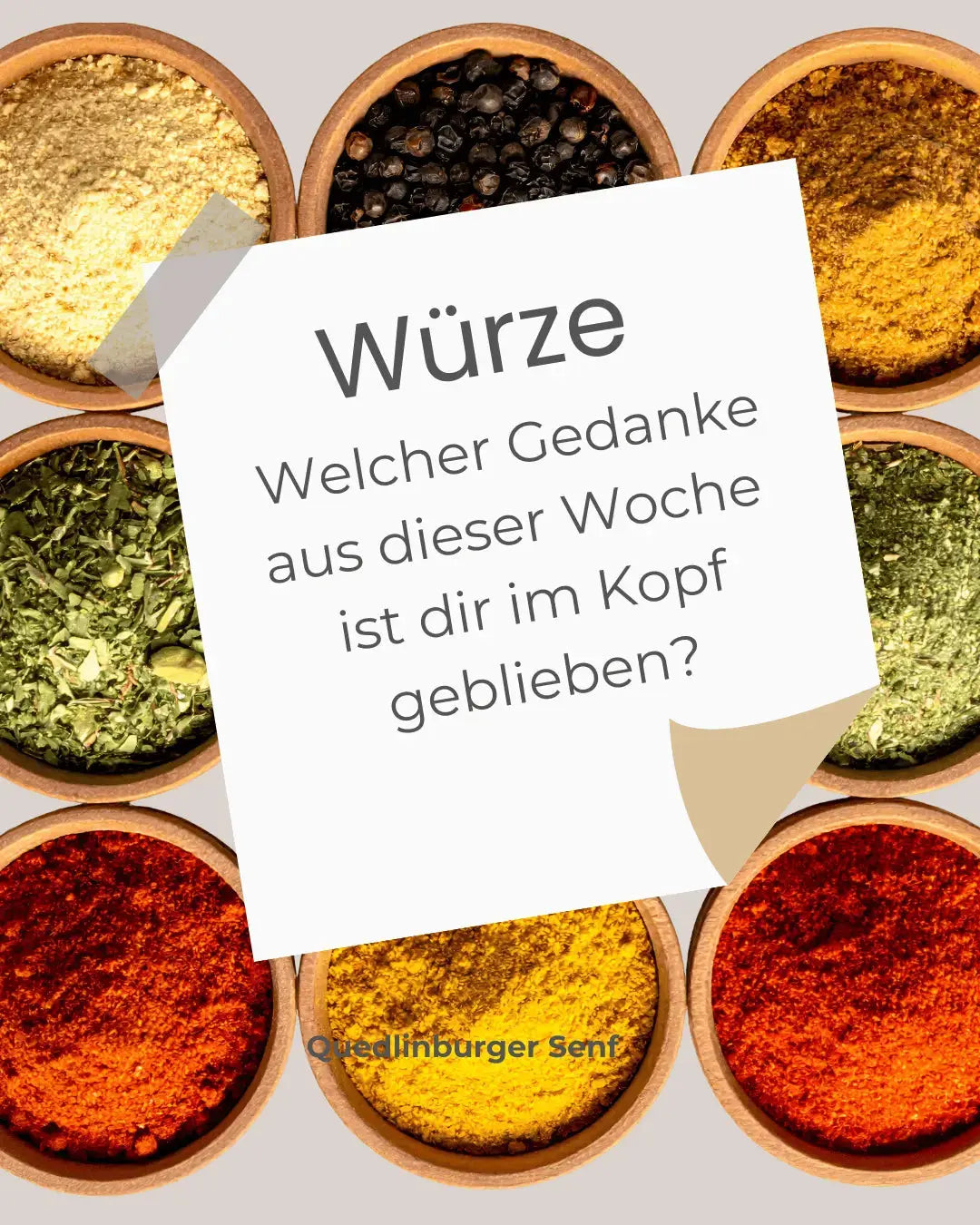 Klar denken beginnt auf dem Teller - senf-shop.com