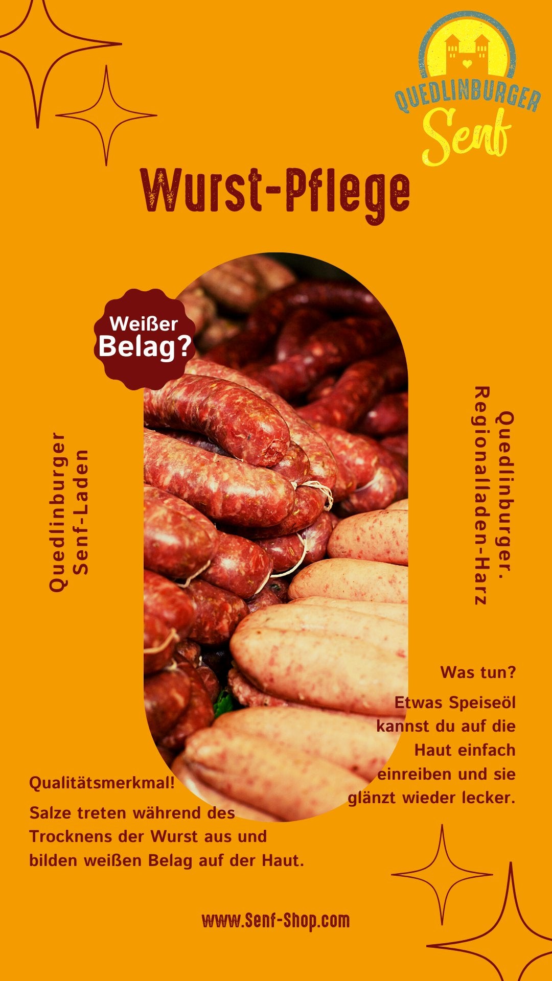 Wurst aus dem Harz - senf-shop.com