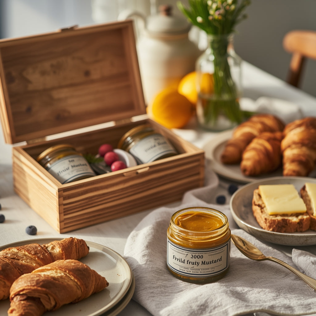 Mama-Geschenk mit mildem Senf aus der Quedlinburger Senf-Manufaktur