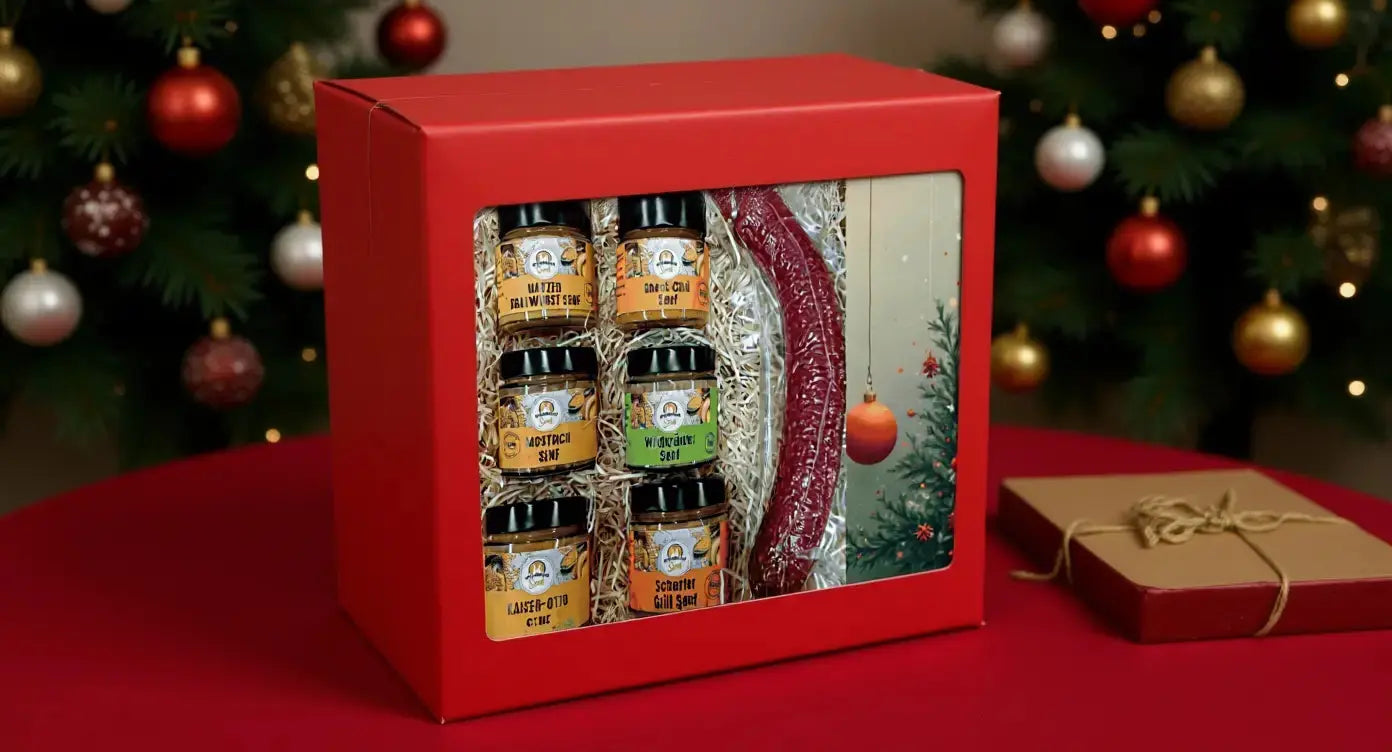 Weihnachts-Geschenke für Genießer - senf-shop.com