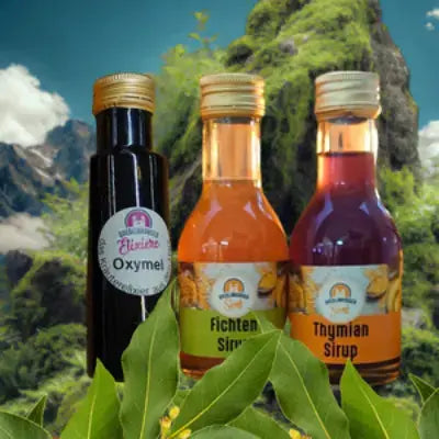 2xSirup &amp; 1xOxymel aus eigener Herstellung: unser Saison - Bundle - senf - shop.com