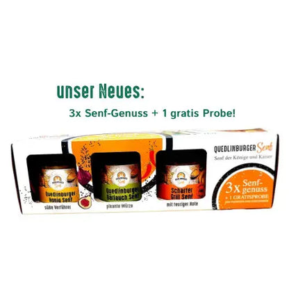 3 + 1 Senf - Set - senf - shop.com