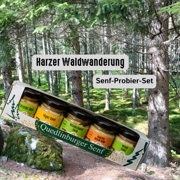 Harzer Waldwanderung - Probier-Senf-Set