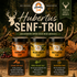 Hubertus-Senf-Trio: 3 herbsliche Senfe