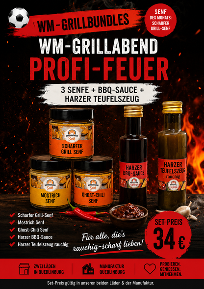 Profi-Feuer WM-Grillabend