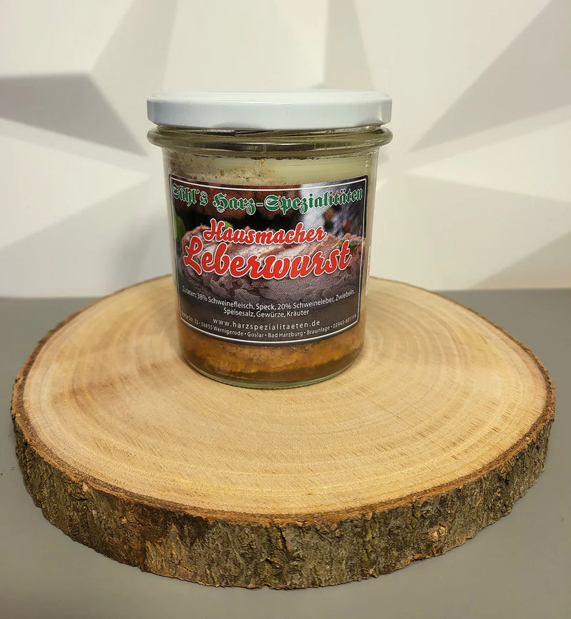 Hausmacher Leberwurst im Glas