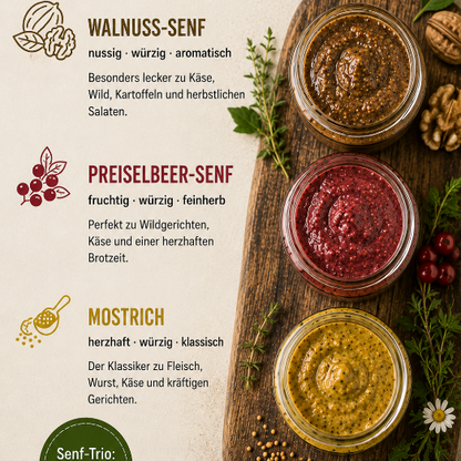 Walnuss-Trio-Geschmacksbeschreibung