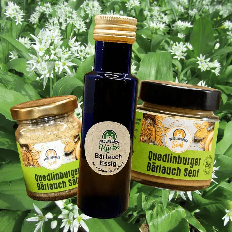 Bärlauch - Frühlings - Set – die komplette Bärlauch - Genuss - Kollektion - senf - shop.com