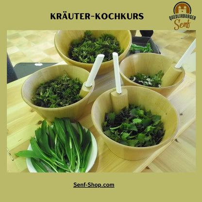 Buchung: Kochkurs mit Senf oder mit Kräutern - senf - shop.com