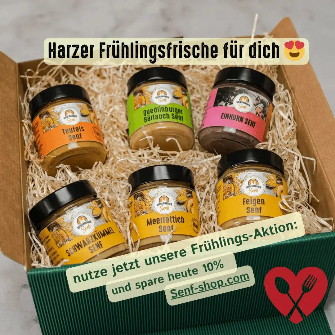 Frühling - Senf - Geschenk - senf - shop.com