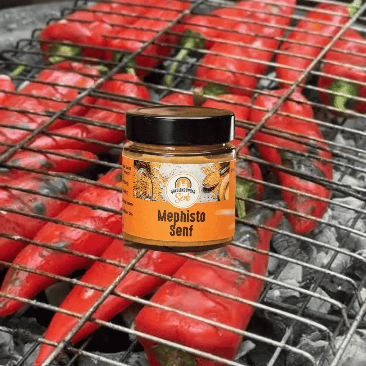 🔥 Geschenkset „Papa mag’s scharf“ – stilvoll verpackt in der Holzkassette - senf - shop.com