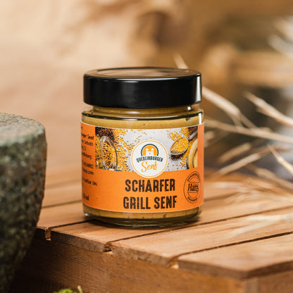Grill - Senf mit Holzlöffel - senf - shop.com