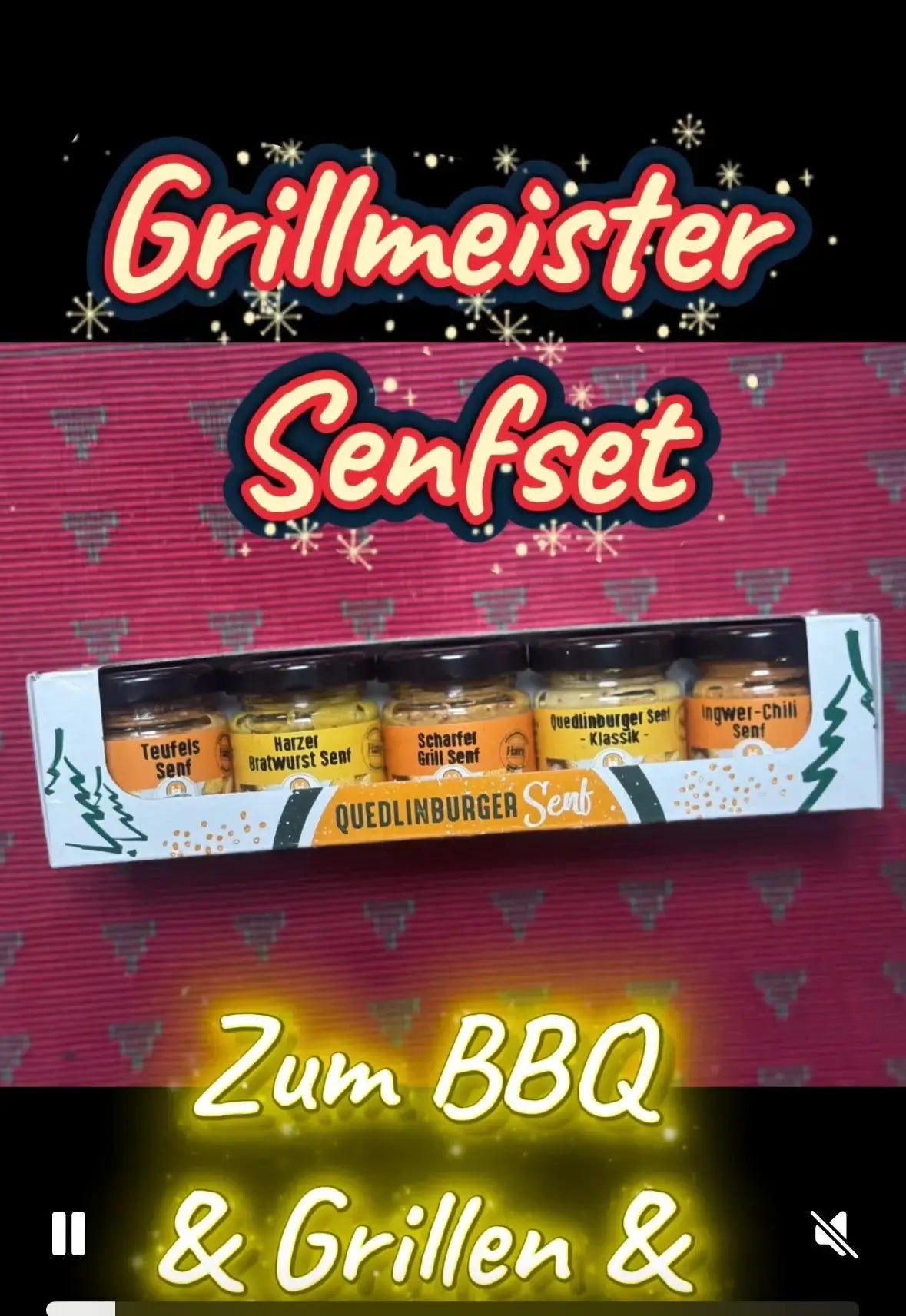 🔥 Grillmeister - Probier - Set – Scharf &amp; Würzig (5 × 45 ml) - senf - shop.com