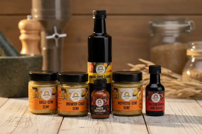 Grillzeit - Bundle Würzige Grillhelden - senf - shop.com