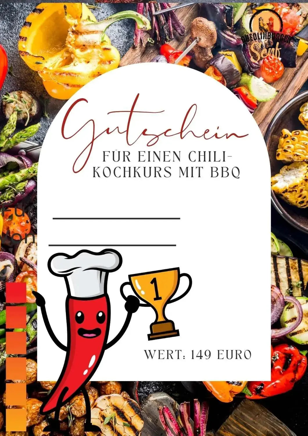 🌶️ Gutschein für den Chili - Kochkurs - senf - shop.com
