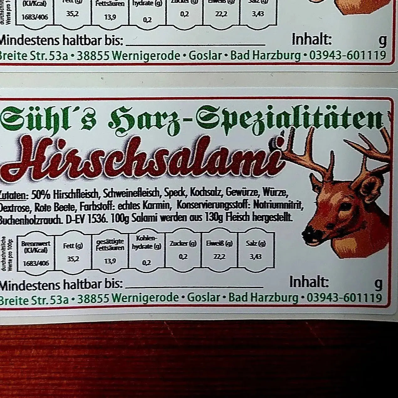 Harzer Genuss - Paket - senf - shop.com