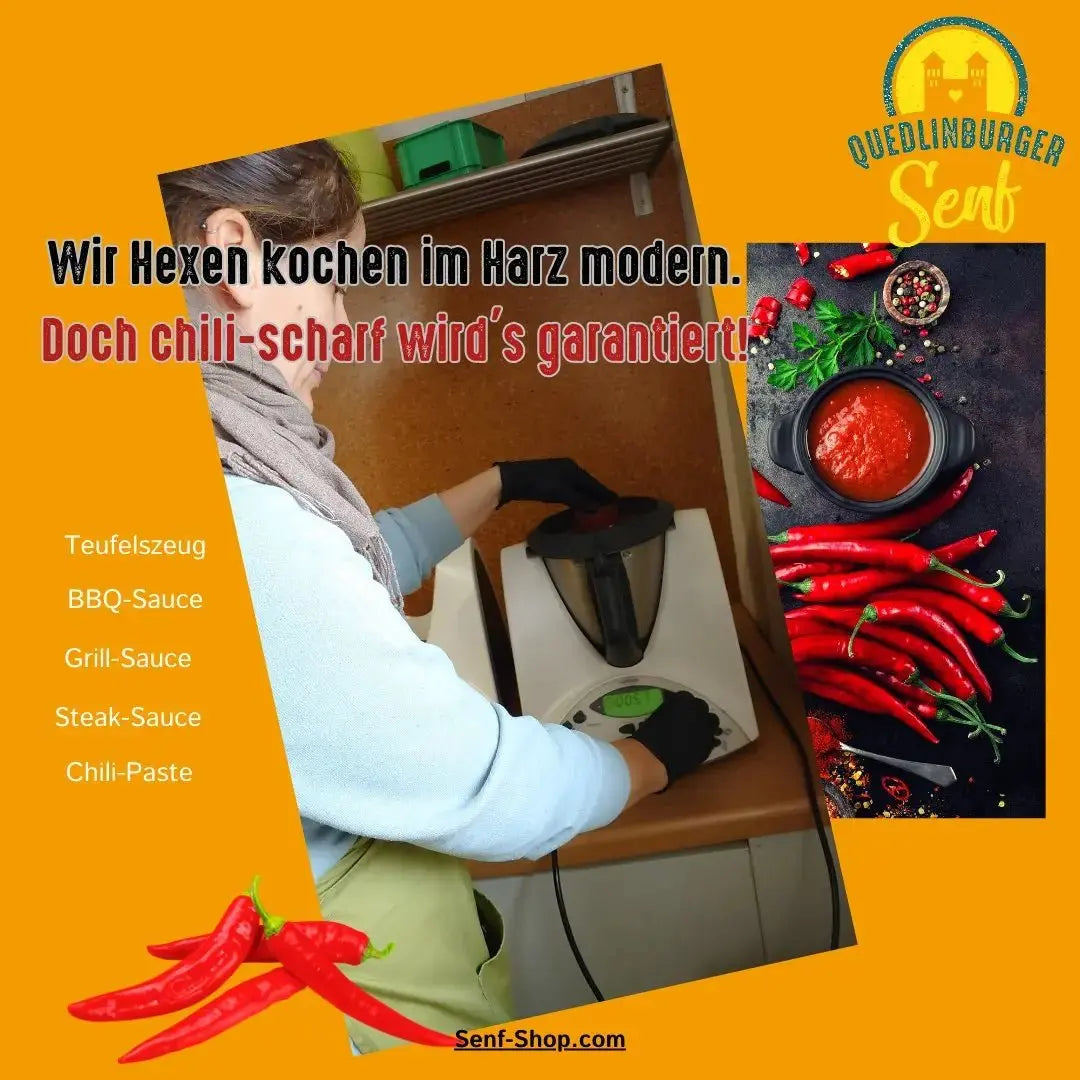 Harzer Teufelszeug – rauchig - Chipotle Edition 🌶️🔥🌫️ - senf - shop.com