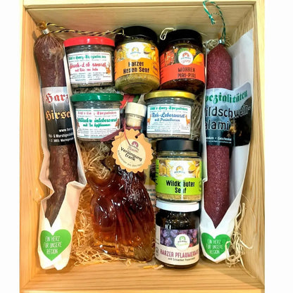 Harzer Wurst - Liebe Kiste - senf - shop.com