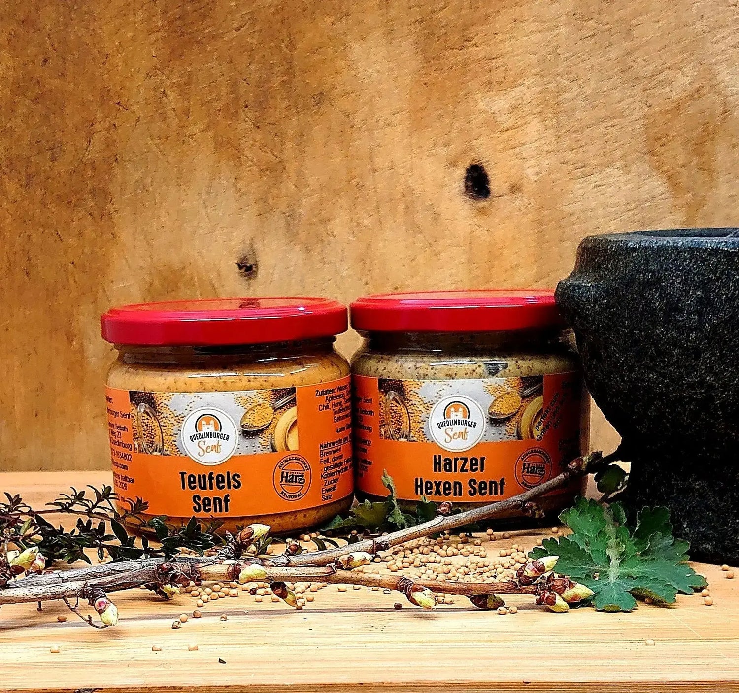 🔥 Hexen - &amp; Teufels - Senf - Tablett – doppelt scharf, doppelt lecker! - senf - shop.com