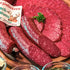 Hirschsalami mit einem Glas Quedlinburger Senf - senf - shop.com