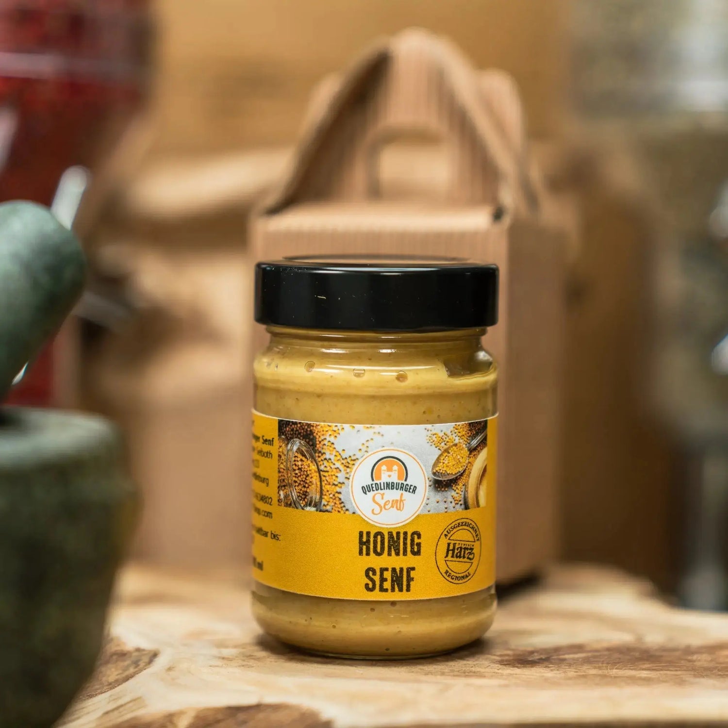 Honig - Senf – für Frühstück, Dressings und kleine Genussmomente - senf - shop.com