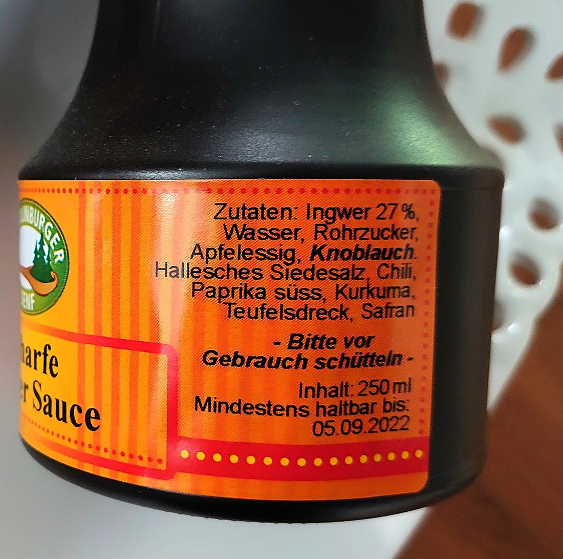 Ingwer - Sauce - senf - shop.com