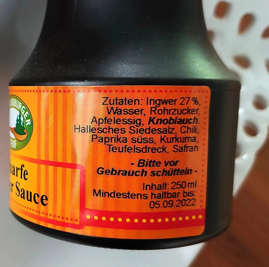 Ingwer - Sauce - senf - shop.com