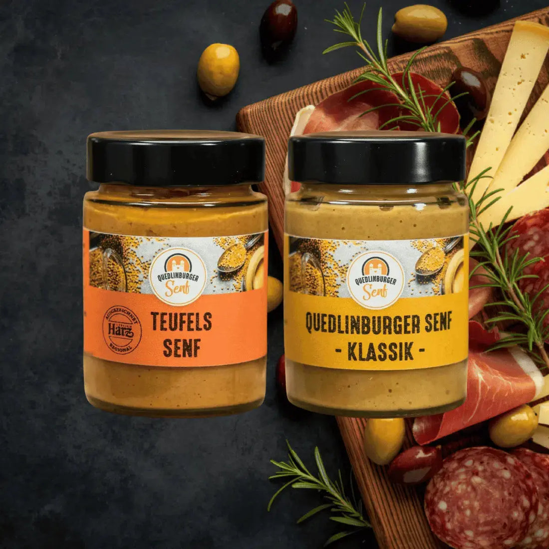 Klassik &amp; Teufels - Senf Bundle (2× 190ml) - senf - shop.com