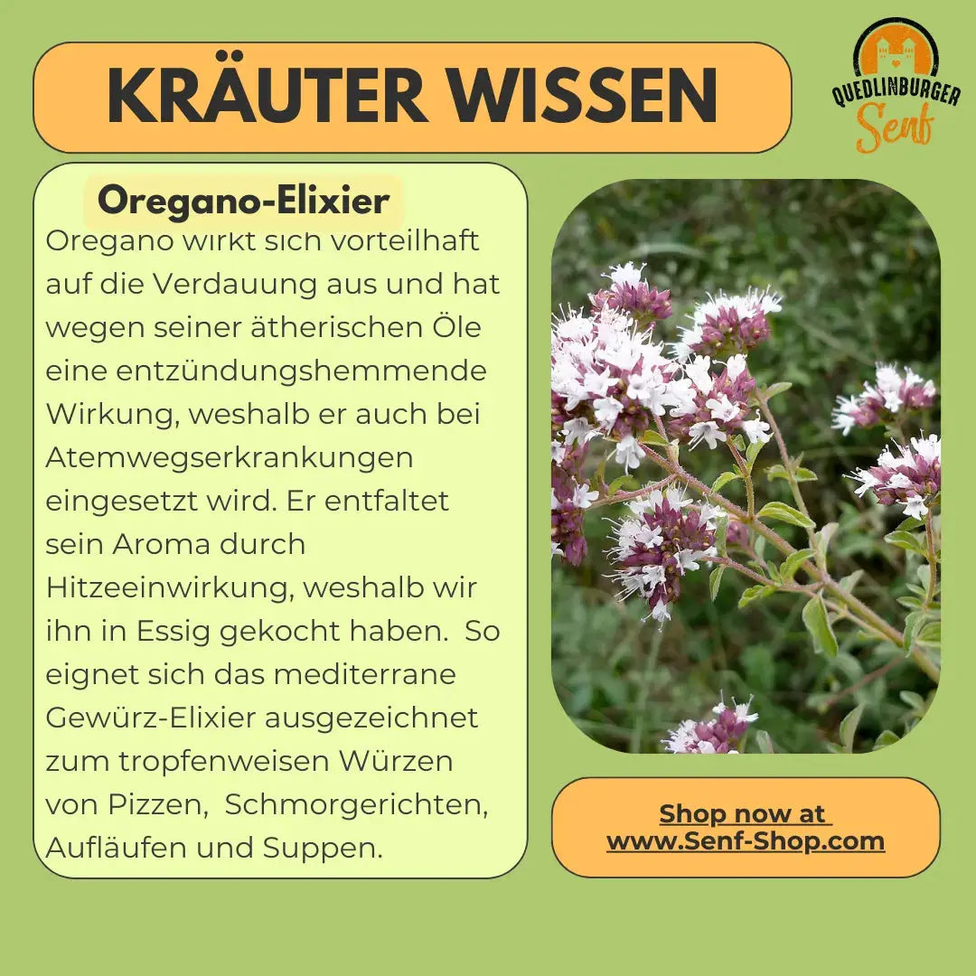 Oregano - Elixier - senf - shop.com