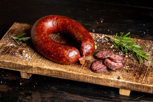 Knackwurst vom rotem Höhenvieh