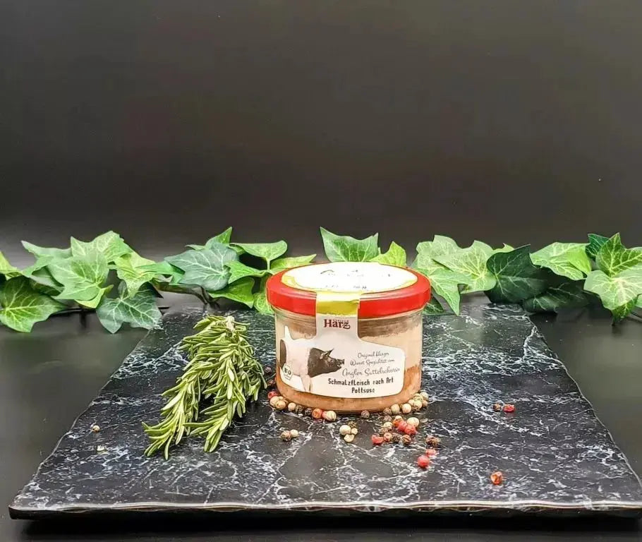 Schmalzfleisch Pottsuse - im Glas - senf - shop.com