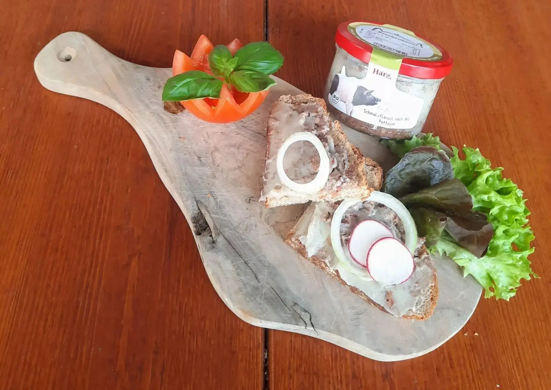 Schmalzfleisch Pottsuse - im Glas - senf - shop.com