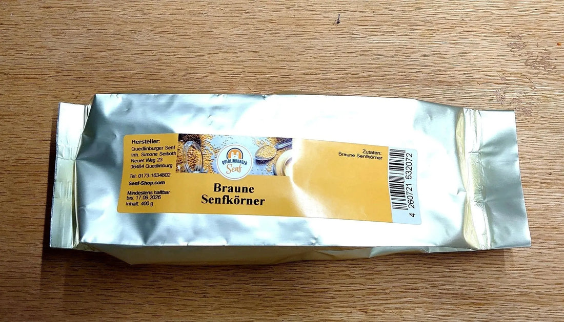 schwarze Senfsaat 400g - senf - shop.com
