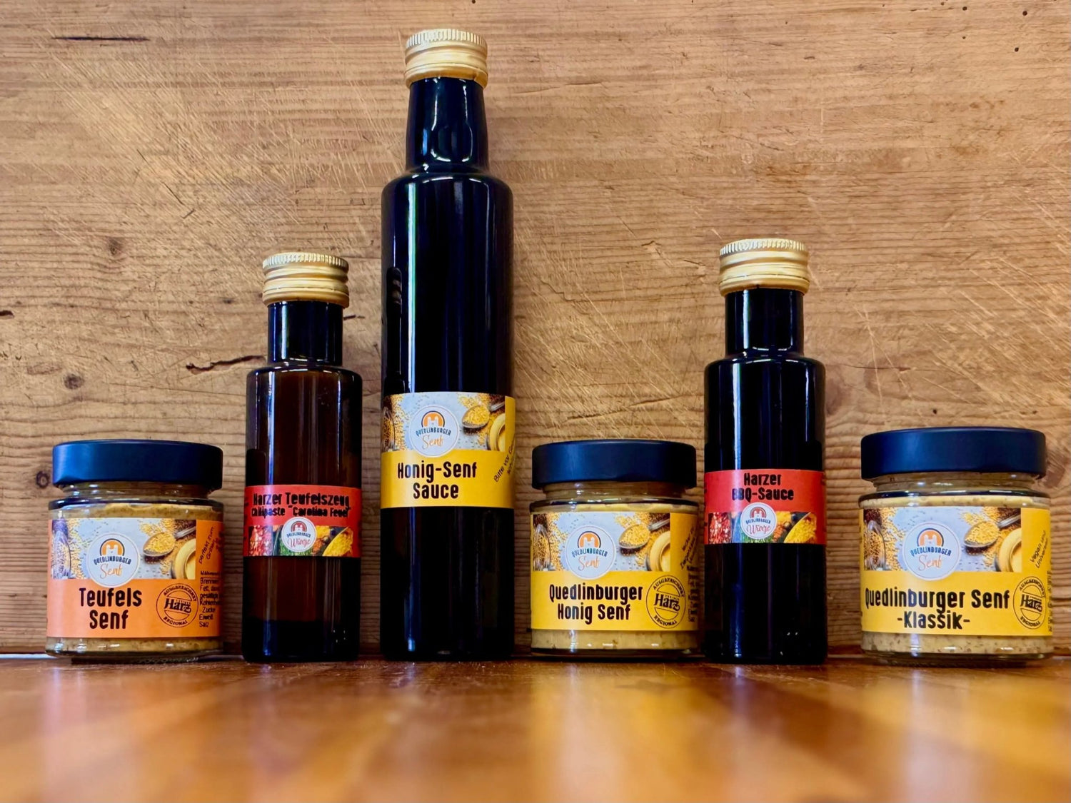 Senf und Saucen aus dem Harz: unser Favoriten - Bundle für BBQ + Grill - senf - shop.com