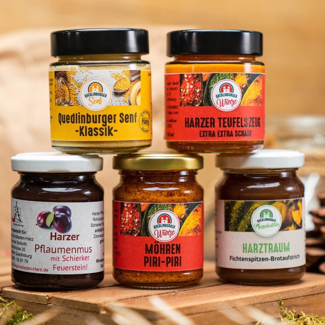 Vegane Köstlichkeiten - senf - shop.com