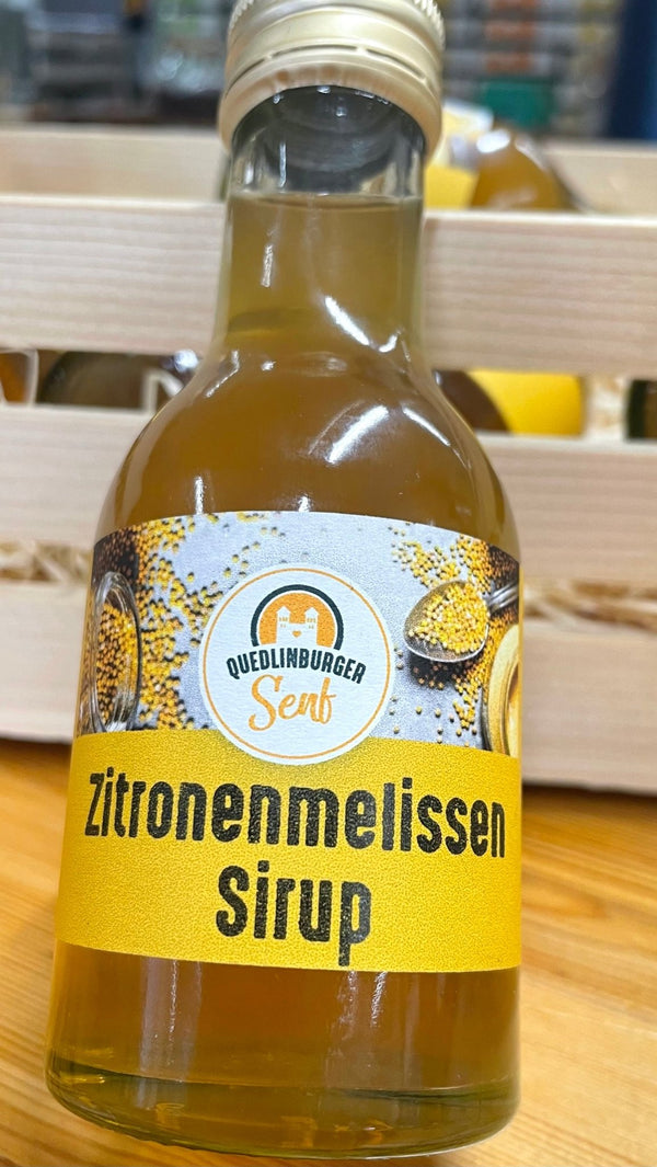 Zitronenmelisse Sirup - senf - shop.com