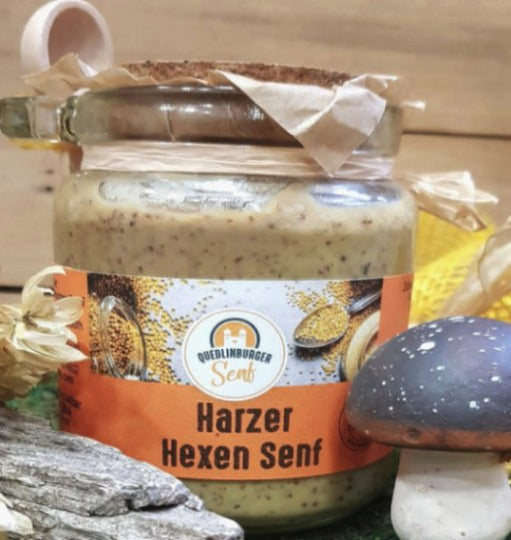 Harzer-Hexen-Senf mit Holzlöffel (225 ml)