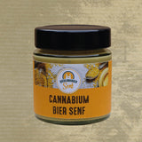 Zum Grillabend perfekt: Cannabium-Bier-Senf - mittelscharf