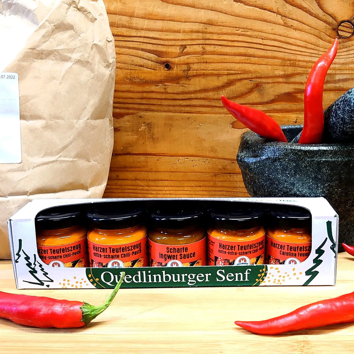 Chili-Probier-Set senf-shop.com